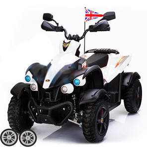 Set of Replacement Front Wheels for 12v Electric AQuad